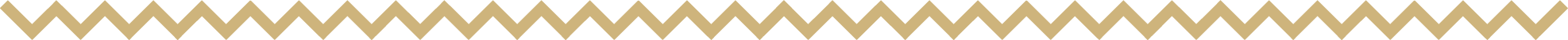 Gold Chevron Divider